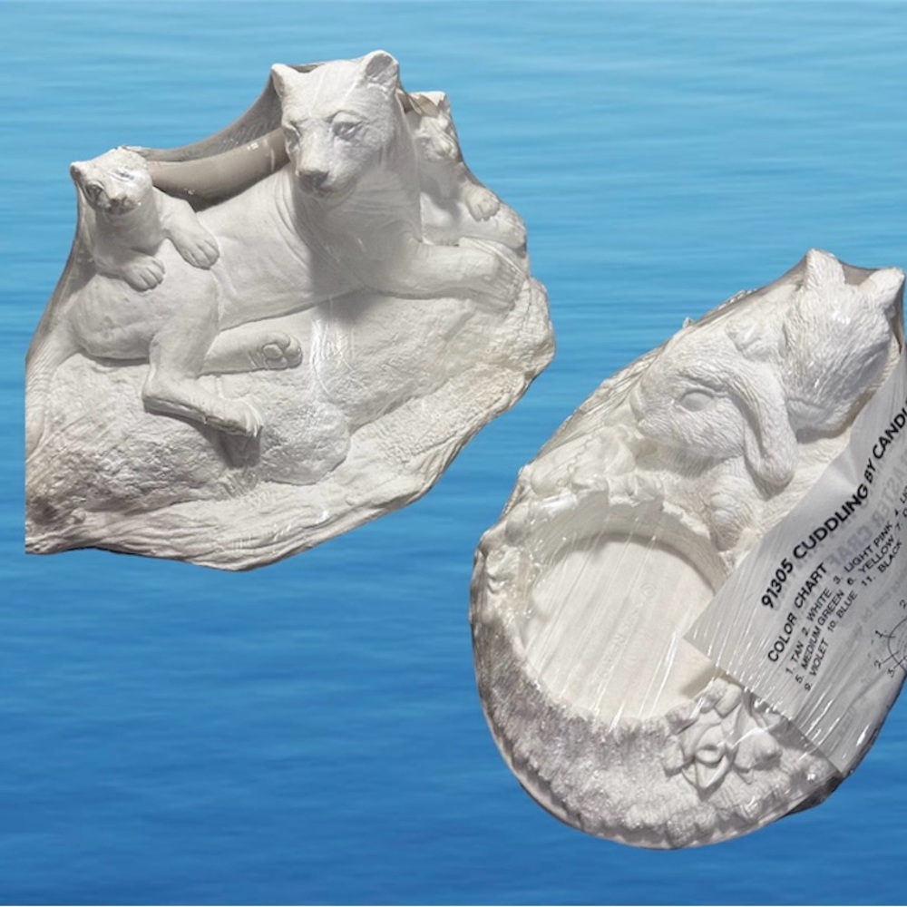 Creative crafts vintage ready to paint sculpture